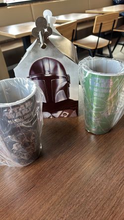 Mandalorian and Grogu cup