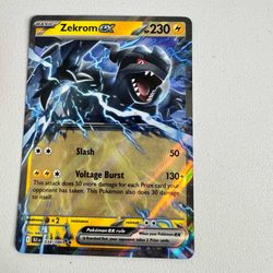 Zekrom EX 034/086 Holo SV Black Bolt Pokemon TCG Double Rare