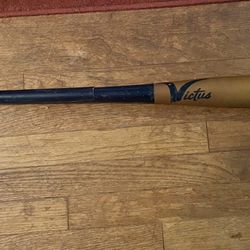 Mark Vientos Signed AUTOGRAPHED GAME USED Cracked BASEBALL BAT New York Mets BAS