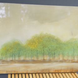 Modern Wall Painting  Green Forest 30’*60’