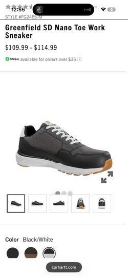 Carhartt steel toe shoes
