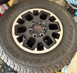 Trd off road wheels and tires 2024-2026
