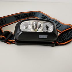 USB Rechargeable XPE LED Headlamp Smart Wave Induction Waterproof Torch