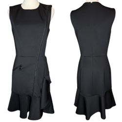 DKNY Women’s Black Sleeveless Knee Length Dress Size 4
