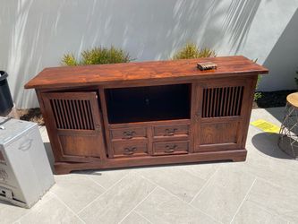 Teak cabinet