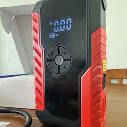 Emergency Battery Jumper And Air Compressor 