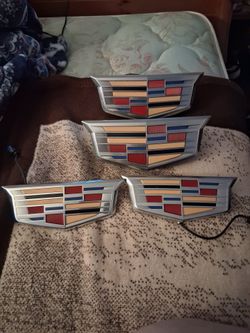 Cadillac light up emblems