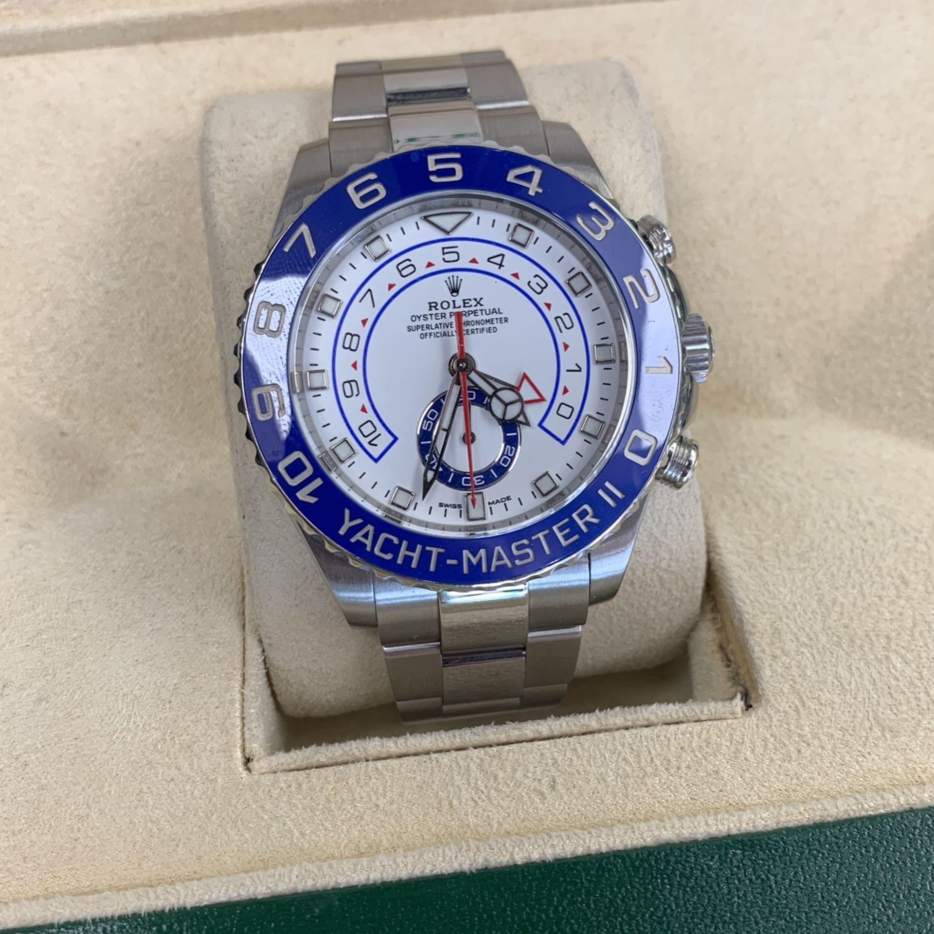 Rolex Yat master Two Stainless Steel