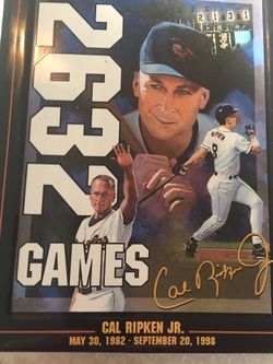 Cal Ripken jr collector plate Baltimore Orioles