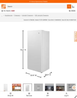 Brand new Upright Freezer