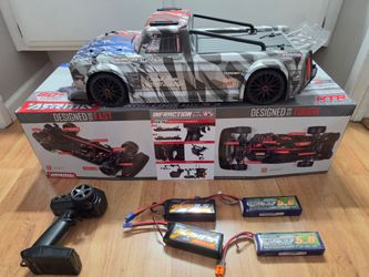 Arrma  infraction 6s complete with batteries and controller