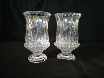 Princess House Vintage Crystal Candle Holders