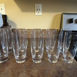 Crate And Barrel Otis 15-Oz. Tall Drink Glasses - 10