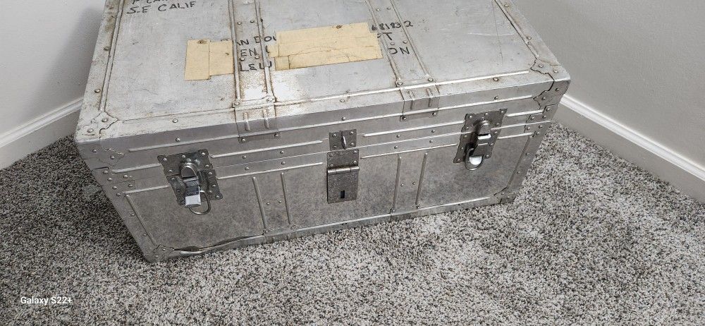 Old Military Foot Locker
