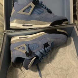 Jordan 4 Thunder And Unc  Great Shape 