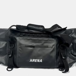 ARENA’s Black 30L lightweight, compact, and durable waterproof duffle bag