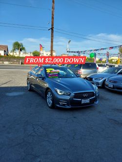 2015 INFINITI Q50 tires so new