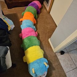 Giant 8 Foot Long Rainbow Caterpillar New With Tags
