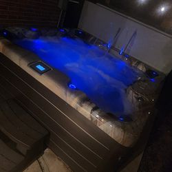 Hot Tub For Sale - Cover, Pump, Steps, & Supplies Included