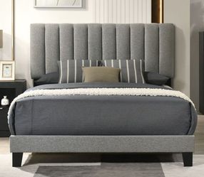 Brand New Grey Queen Bed Frame (Available in Eastern King)