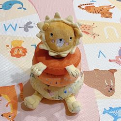 MANHATTAN Toy Safari Lion Plush Stacker, Baby, Toddler Toy