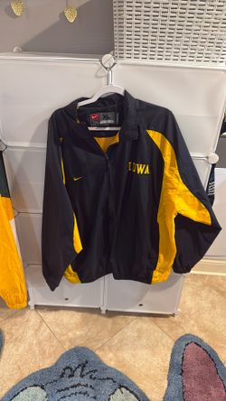 Nike IOWA Hawkeye university windbreaker $25