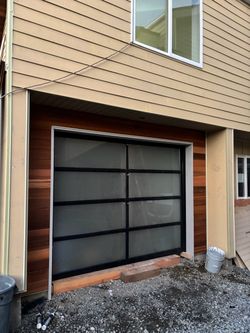 8x7 Garage Door Aluminium / Glass