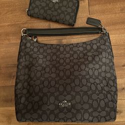 Coach Purse & Wallet Set
