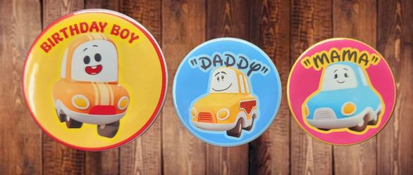 Custom Birthday Buttons 