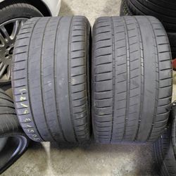 305/30ZR21 MICHELIN PILOT SPORT 4S PAIR OF TIRES 