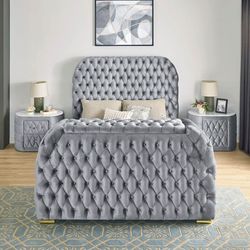 Queen bed frame