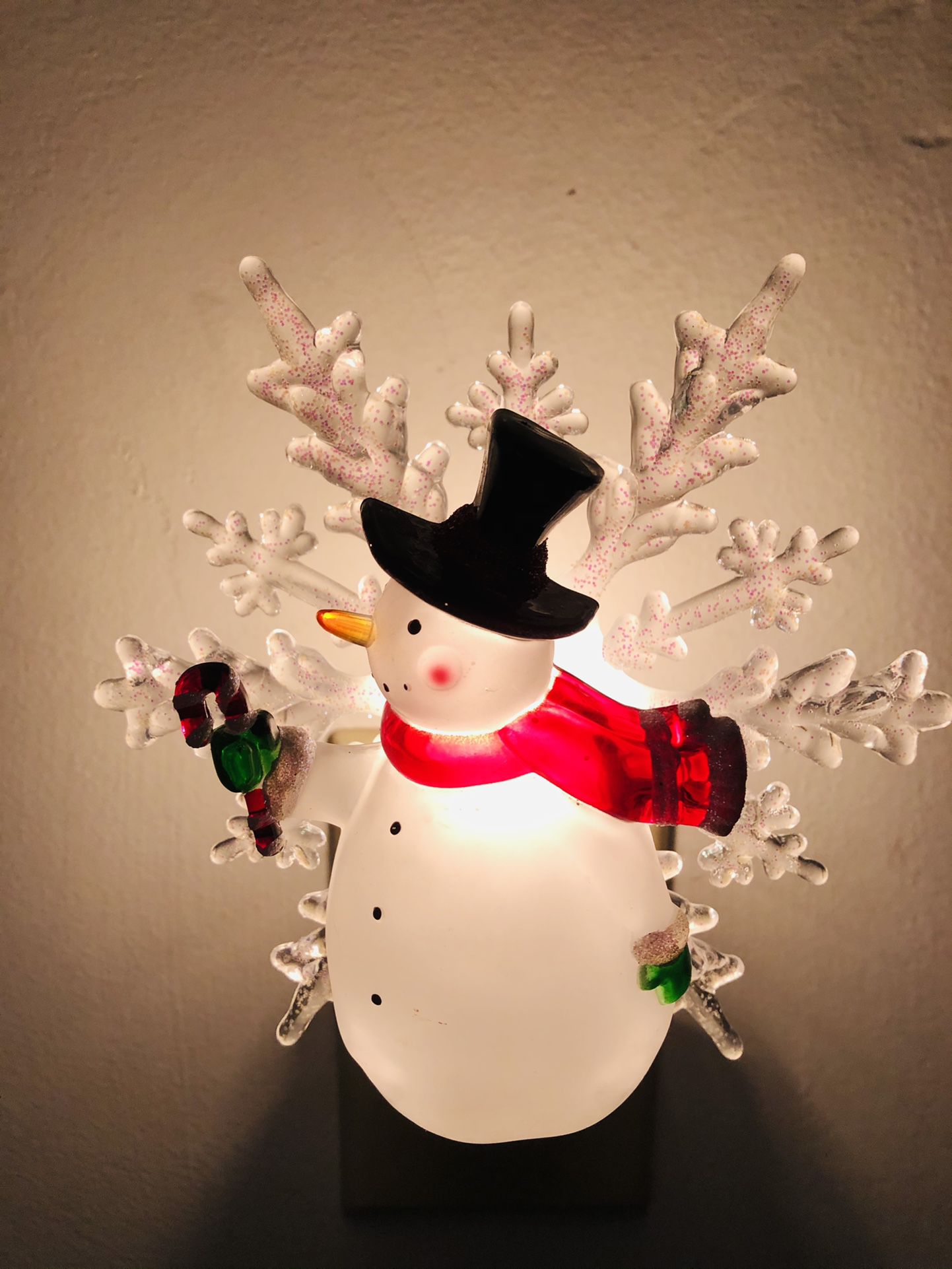 Snow Man Night Light