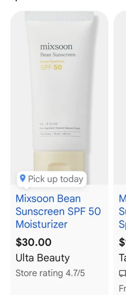 Mixsoon Sunscreen