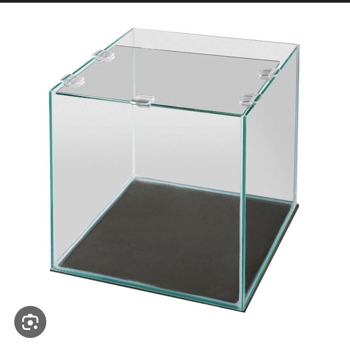 6 Gallon Frameless Cube Aquarium 