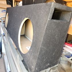 2 12" Subwoofer Box  For Ram Single Cab