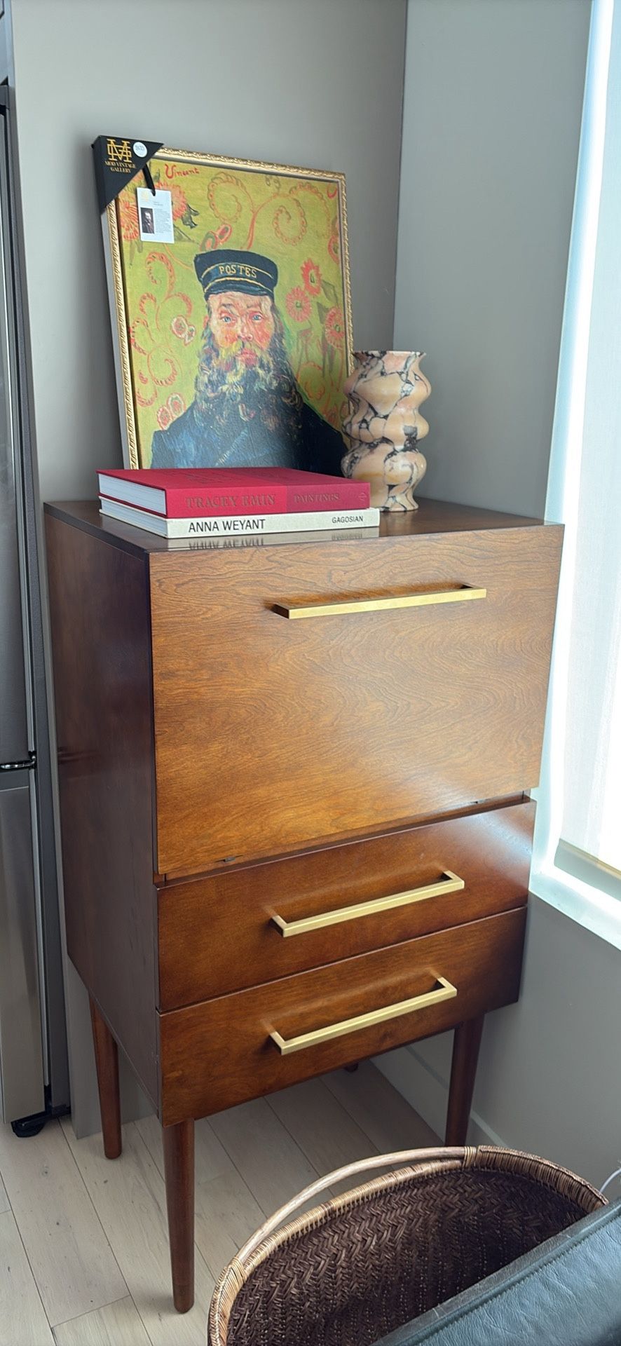 Midcentury Cabinet 24.5”