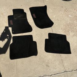 Subaru WRX STI 02-07 Black Floor Mats (cloth)