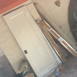 Large Double Wood Slide Doors