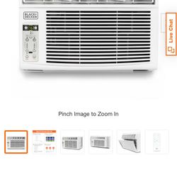 Black and decker 14,300 BTU window AC