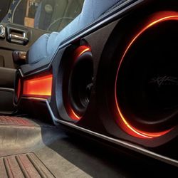 Skar ZVX 8” Subs With Custom Ported Box