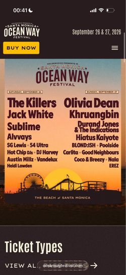 Santa Monica Ocean Way Festival