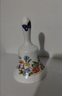 ENGLAND AYNSLEY PORCELAIN BELL 5"×3" - S4