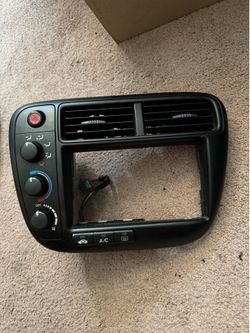 99-00 Honda Civic Radio Bezel Climate Control
