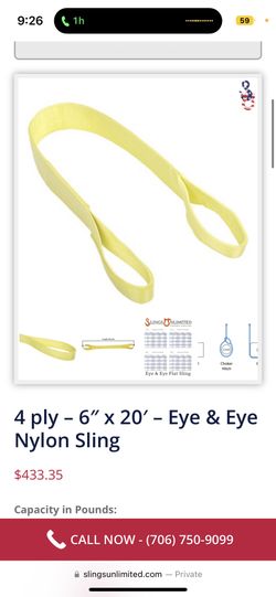 Tow Rope Recovery Sling Off Road 