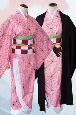 Nezuko Demon Slayer Cosplay Kimono Costume