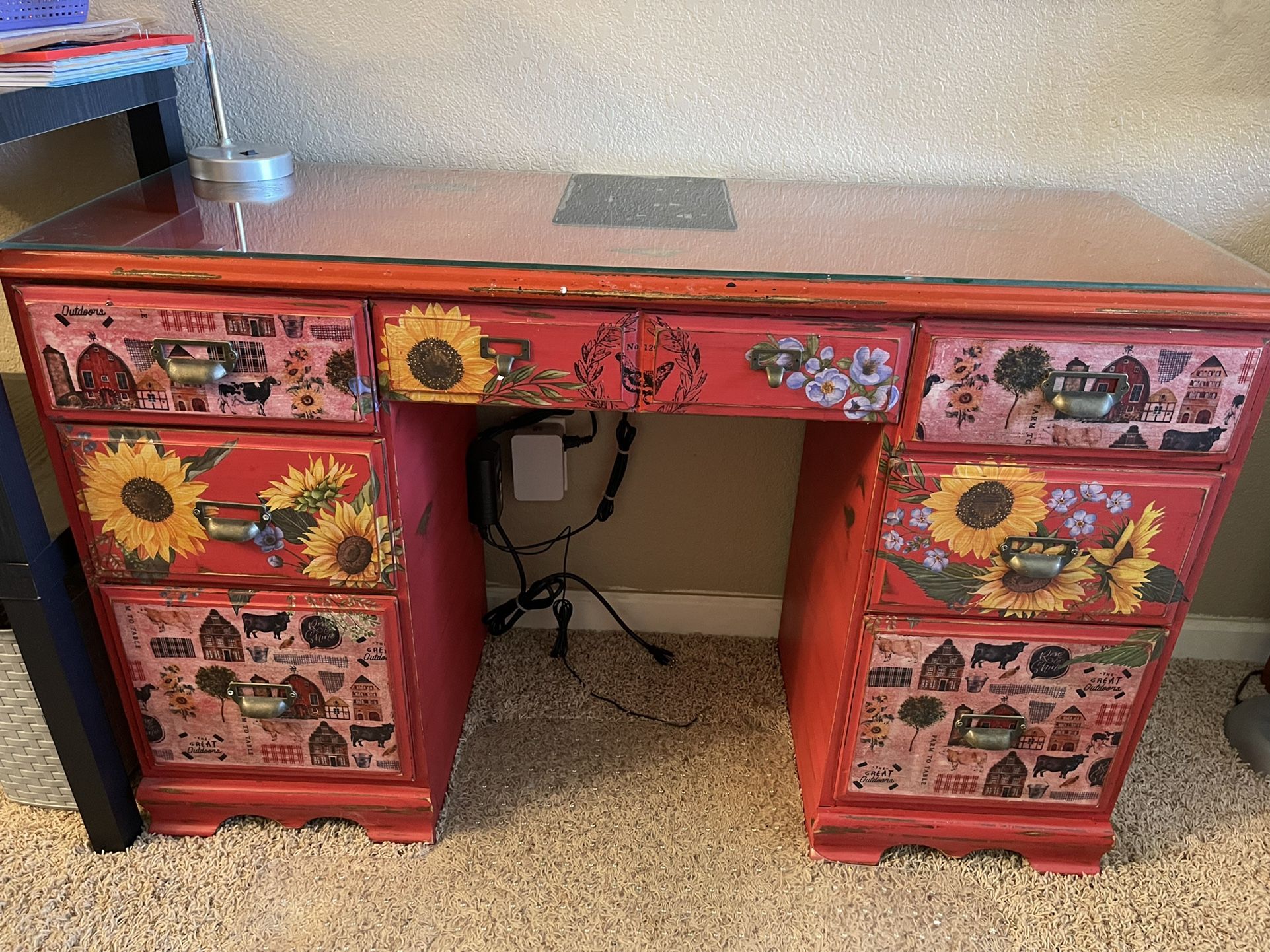 Farmhouse Style Desk