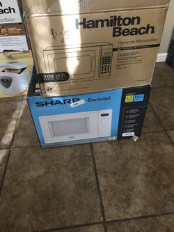 Sharp microwave oven $75