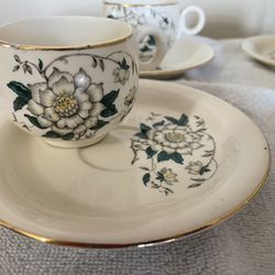 Tea Cups and Saucer