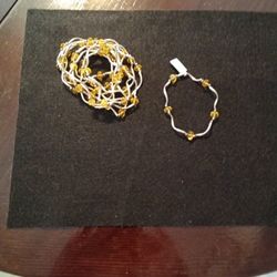 Lemonade Crystal Stretch Bracelet 