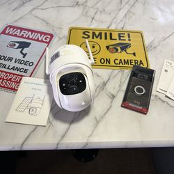 BRAND NEW! Ring Video Doorbell And Smart Battery Camera 